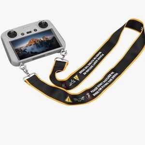 DJI Black and Yellow Belt Bag